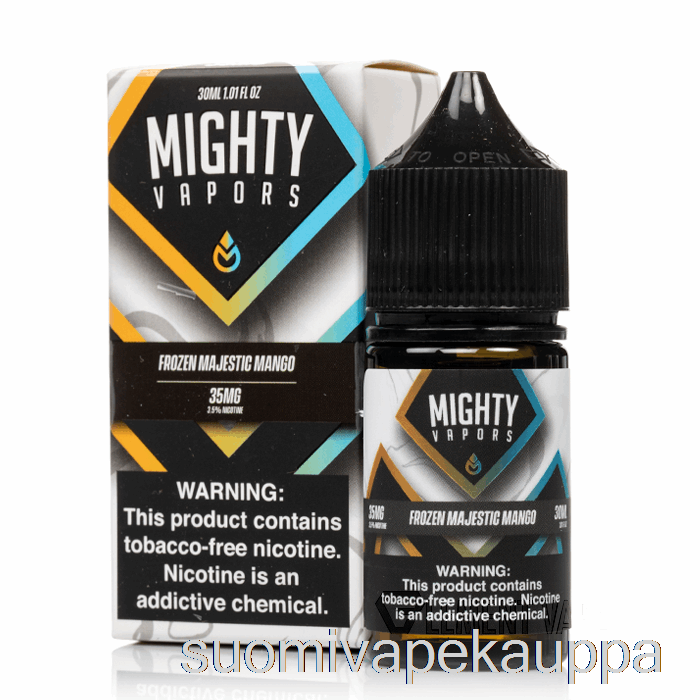 Vape Netistä Pakastettu Majesteettinen Mango - Mahtavat Höyryt Suolat - 30ml 35mg